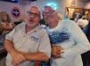 Mike and Scott share the perfect summer hairstyle at Bourbon Street on Thursday.